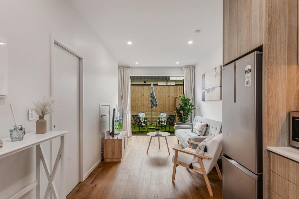 Fresh & Sleek Grey Lynn Unit With Private Patio Leilighet Auckland Eksteriør bilde